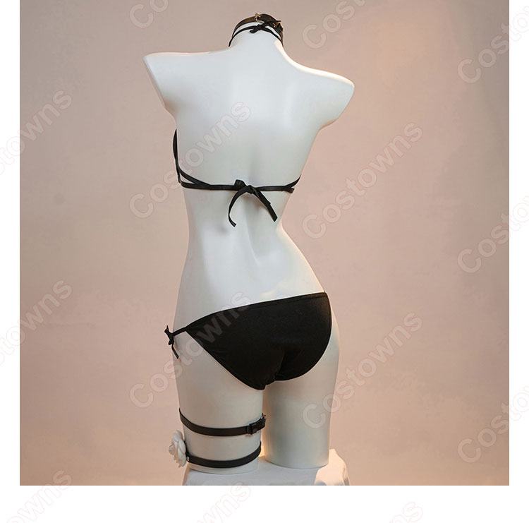 アークナイツ スルト 水着 カラフルワンダーランドCW03 コスプレ衣装 ロドスアイランド 謎のサルカズ少女 新コーデ cosplay 仮装 変装-8