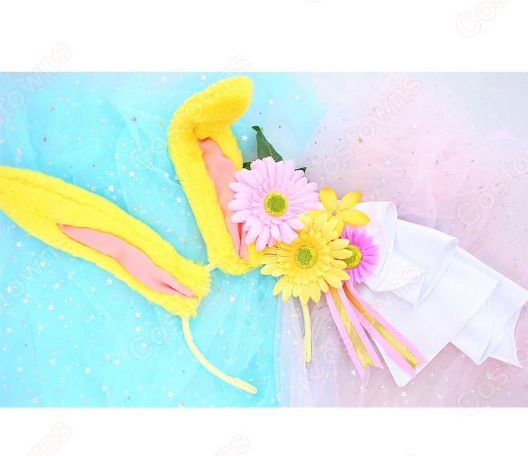 スクフェス 西木野真姫 イースター編 コスプレ衣装 『ラブライブ！ スクールアイドルフェスティバル』 イースター編 仲良くエッグハント 覚醒後 cosplay 仮装 変装-5