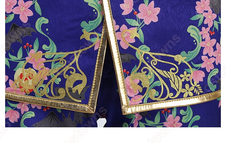 ツイステ ヴィル・シェーンハイト コスプレ衣装 ハロウィーン スケアリー・モンスターズ 衣装 『ディズニー ツイステッドワンダーランド』 スケアリー・ドレス cosplay 仮装 変装-11