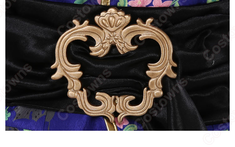 ツイステ ヴィル・シェーンハイト コスプレ衣装 ハロウィーン スケアリー・モンスターズ 衣装 『ディズニー ツイステッドワンダーランド』 スケアリー・ドレス cosplay 仮装 変装-9