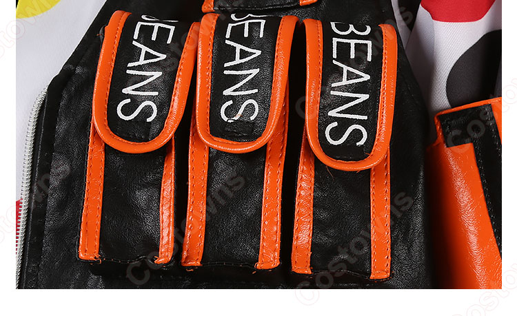 ツイステ フロイド・リーチ ビーンズ・カモ コスプレ衣装 『ディズニー ツイステッドワンダーランド』 cosplay 仮装 変装-7