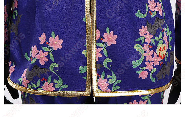 ツイステ ヴィル・シェーンハイト コスプレ衣装 ハロウィーン スケアリー・モンスターズ 衣装 『ディズニー ツイステッドワンダーランド』 スケアリー・ドレス cosplay 仮装 変装-12