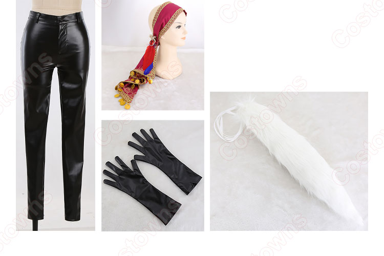 ツイステ カリム・アルアジーム スケアリードレス コスプレ衣装 『ディズニー ツイステッドワンダーランド』 ハロウィーン スケアリー・モンスターズ! 狼男 cosplay 仮装 変装-13