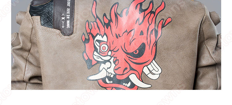 サイバーパンク2077 V ヴィー コスプレ衣装 男性 主人公 ジャケット コート ゲーム cosplay 仮装 変装-7