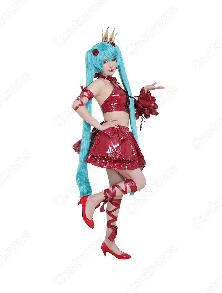 初音ミク ヴィンテージドレス コスプレ衣装 - Costowns
