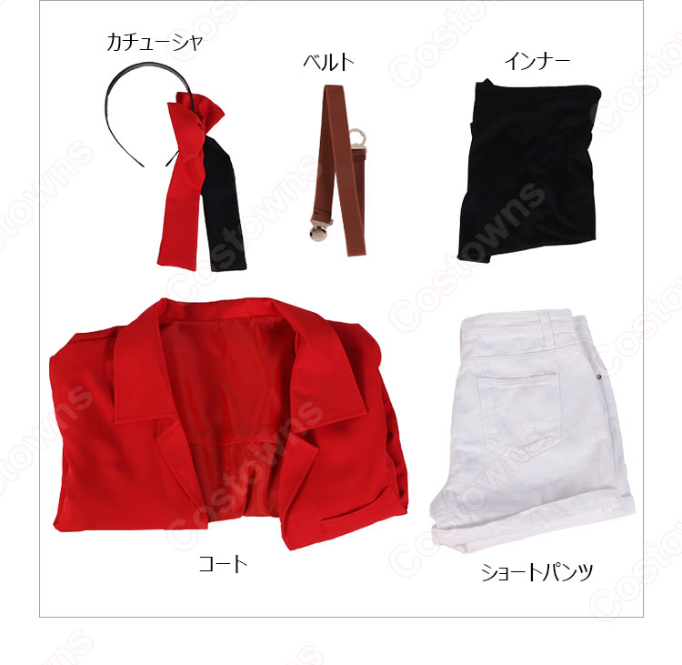 リコリコ 錦木千束 私服 夏服 コスプレ衣装 『リコリス・リコイル』 喫茶リコリコ cosplay 仮装 変装-13