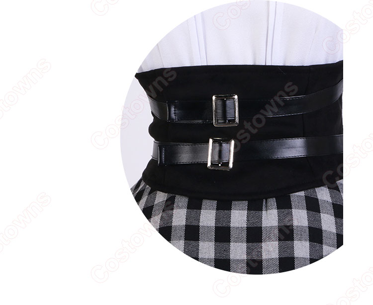 にじさんじ 本間ひまわり 地雷系メイド衣装 コスプレ衣装 メイド服 新衣装 VTuber cosplay 仮装 変装-12