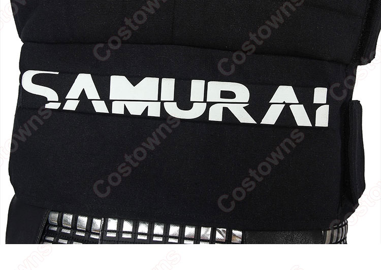 サイバーパンク2077 ジョニー・シルヴァーハンド コスプレ衣装 ロバート・ジョン・リンダー cosplay 仮装 変装 セット-8