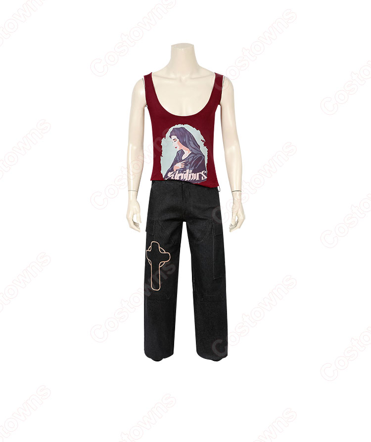 サイバーパンク2077 ジャッキー・ウェルズ コスプレ衣装 V 相棒 cosplay 仮装 変装 セット-4