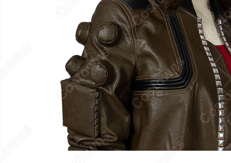 サイバーパンク2077 主人公V ヴィー 女性 コスプレ衣装 ゲームcosplay 仮装 変装セット-8