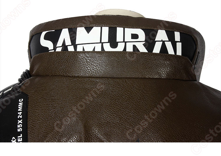 サイバーパンク2077 主人公V 男性 コスプレ衣装 ゲーム cosplay 仮装 変装 セット-7