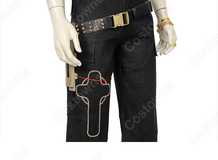 サイバーパンク2077 ジャッキー・ウェルズ コスプレ衣装 V 相棒 cosplay 仮装 変装 セット-8