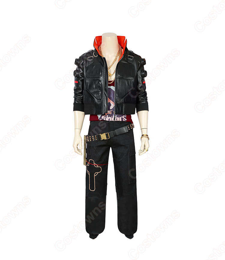 サイバーパンク2077 ジャッキー・ウェルズ コスプレ衣装 V 相棒 cosplay 仮装 変装 セット-2