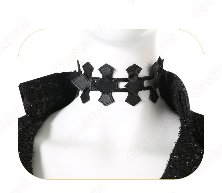 2021映画 クルエラ コスプレ衣装 ディズニー 『101匹わんちゃん』 悪役クルエラ・ド・ヴィル cosplay 仮装 変装-5