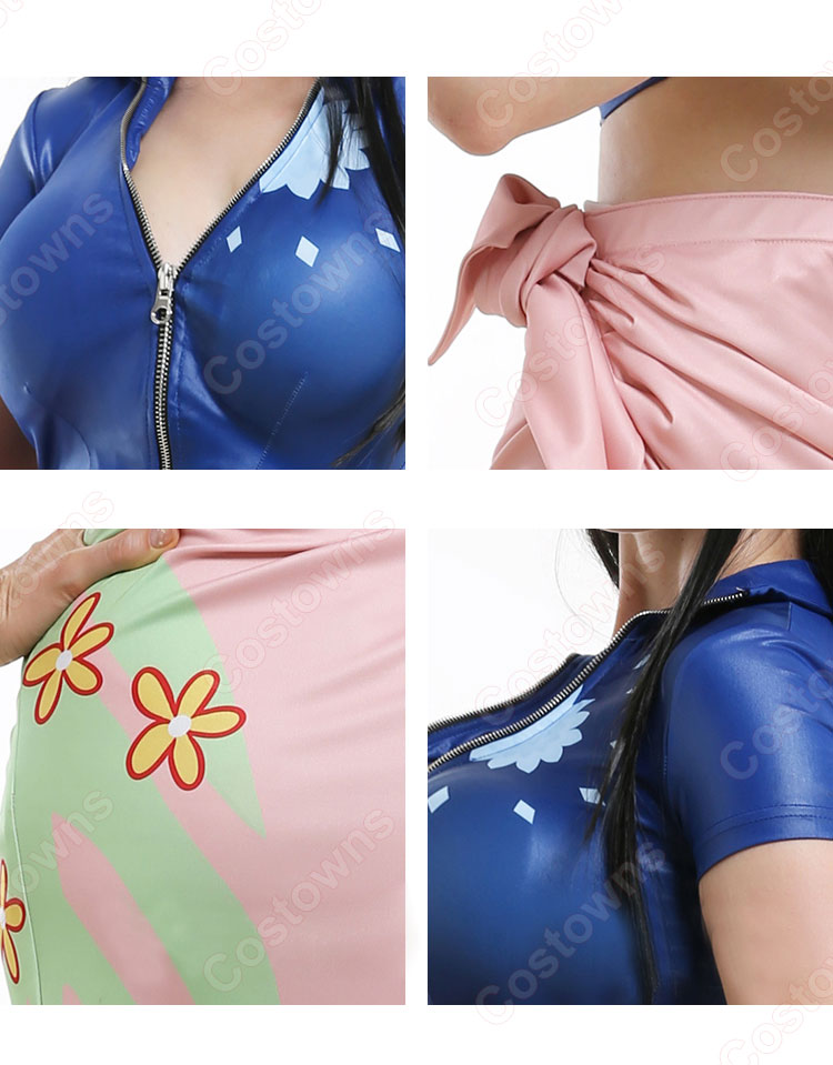 ワンピース ニコ・ロビン コスプレ衣装 『ONE PIECE』 麦わらの一味考古学者 2年後 cosplay 仮装 変装-5