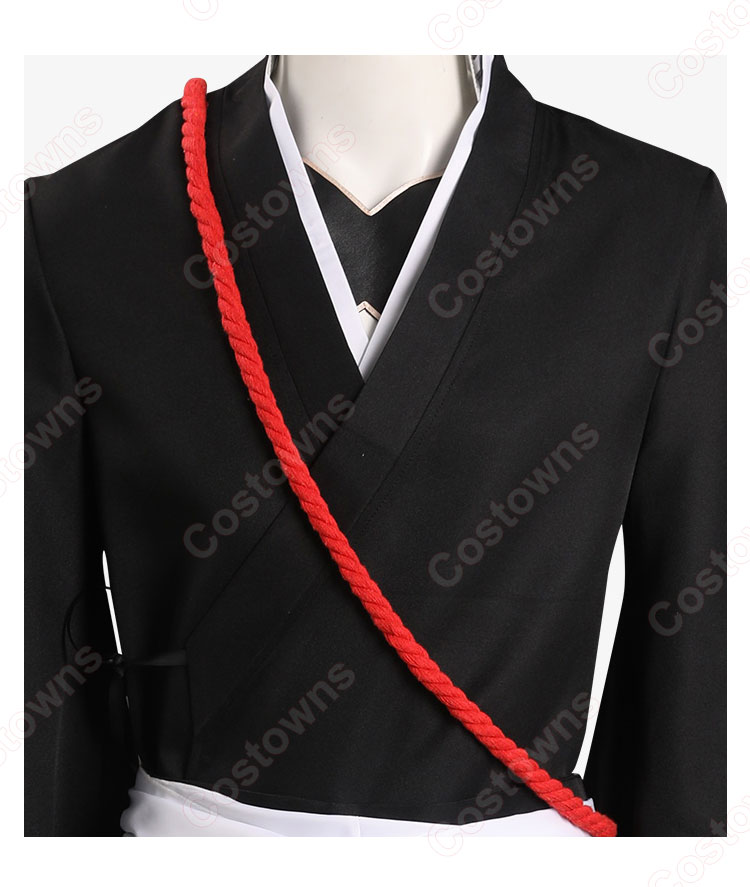 BLEACH 黒崎一護 死覇装 コスプレ衣装 『BLEACH 千年血戦篇』 主人公 cosplay 仮装 変装 - Costowns