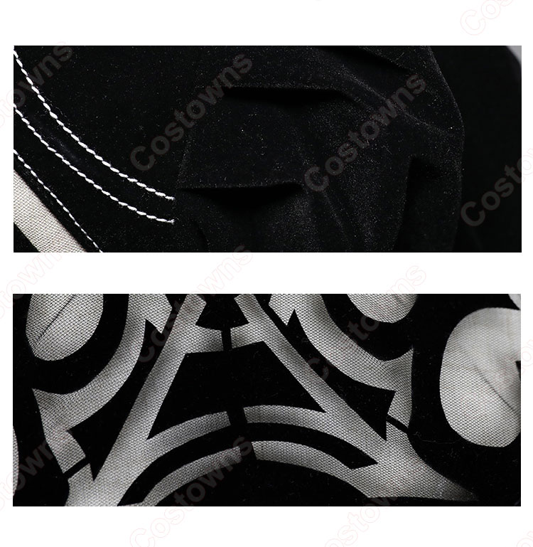 ヨルハ二号B型 2B（トゥービー） コスプレ衣装 『ニーア オートマタ』 ヨルハ部隊 cosplay 仮装 変装-4