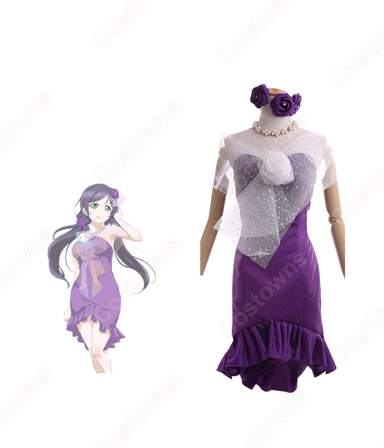 スクフェス 東條希 ウェディングドレス コスプレ衣装 『ラブ