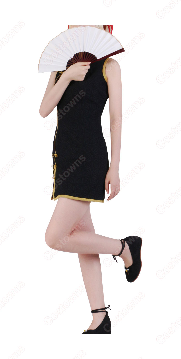 リコリコ 錦木千束 チャイナ服 コスプレ衣装 『リコリス・リコイル』 チャイナドレス cosplay 仮装 変装-2