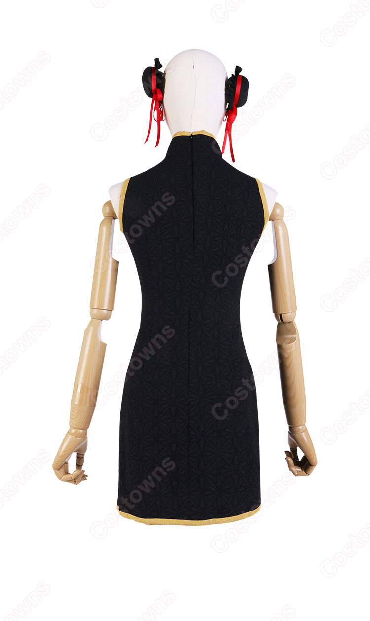 リコリコ 錦木千束 チャイナ服 コスプレ衣装 『リコリス・リコイル』 チャイナドレス cosplay 仮装 変装-4