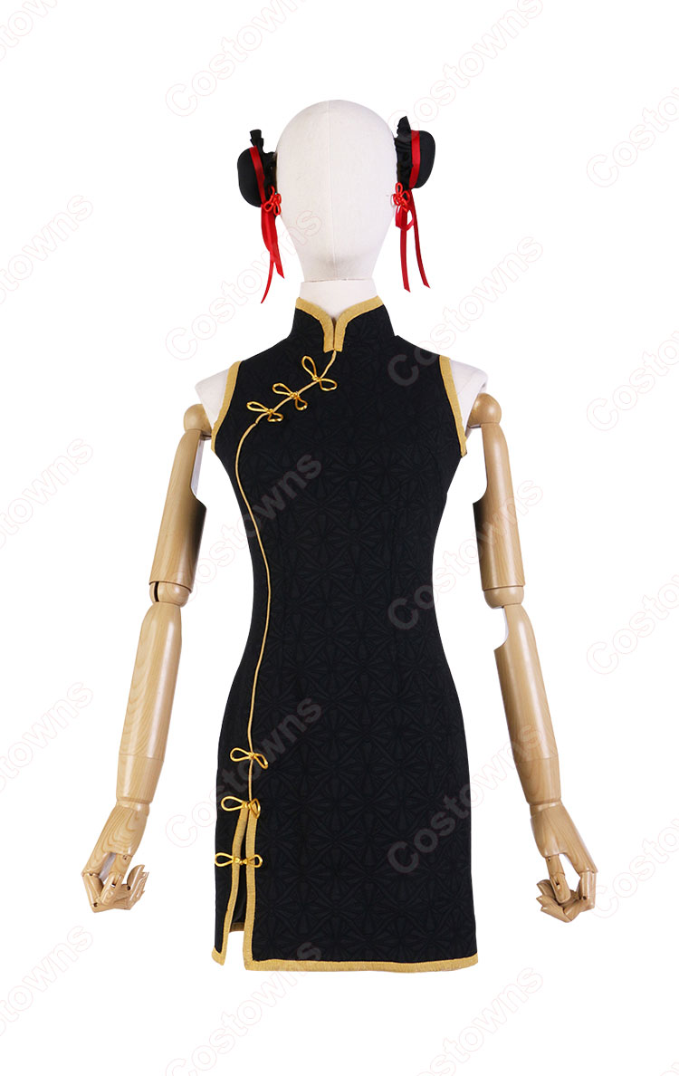 リコリコ 錦木千束 チャイナ服 コスプレ衣装 『リコリス・リコイル』 チャイナドレス cosplay 仮装 変装-3