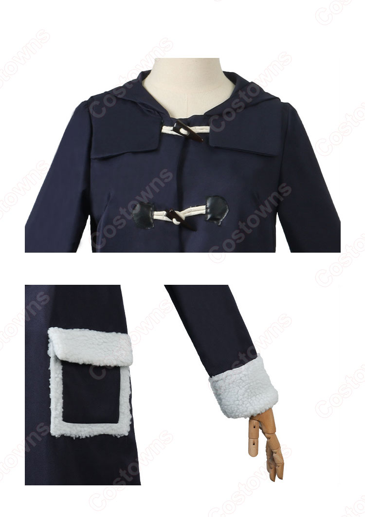 アーニャ・フォージャー 冬服 コート コスプレ衣装 『SPY×FAMILY』(スパイファミリー) TVアニメ第2期 被検体007 子供用 大人用 cosplay 仮装 変装-5