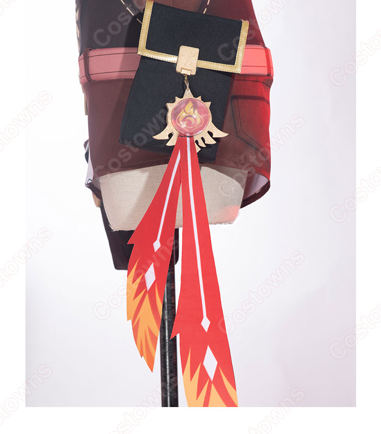 原神 アンバー コスプレ衣装 西風騎士団 偵察騎士 cosplay 仮装 変装-8