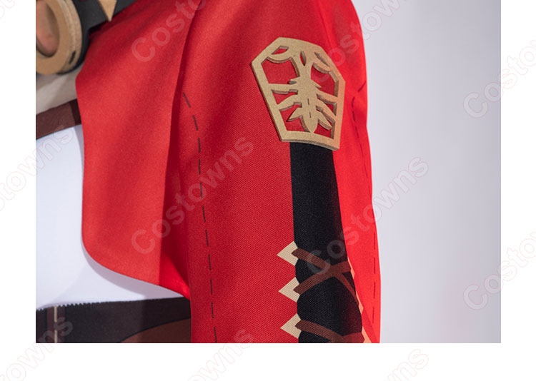 原神 アンバー コスプレ衣装 西風騎士団 偵察騎士 cosplay 仮装 変装-7