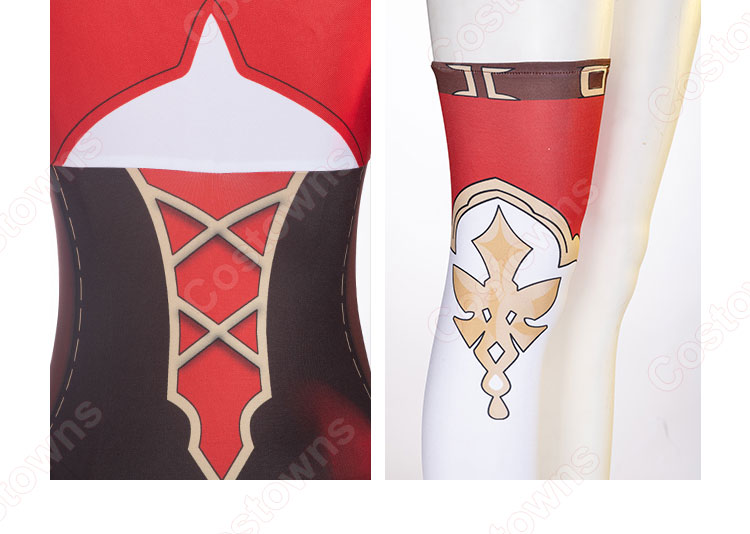 原神 アンバー コスプレ衣装 西風騎士団 偵察騎士 cosplay 仮装 変装-9