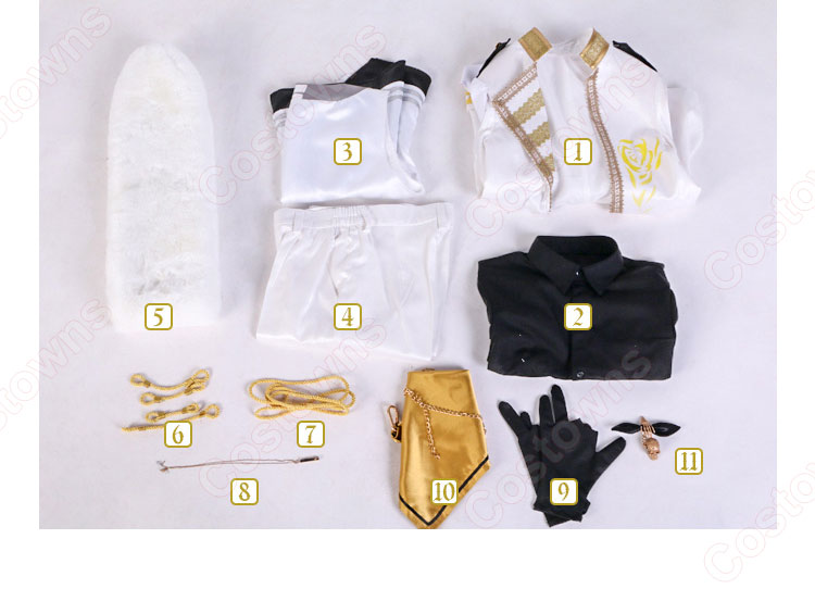 にじさんじ ルカ・カネシロ コスプレ衣装 Luxiem デビュー半年記念 衣装 VTuber luxiem Half Anniversary cosplay 仮装 変装-12