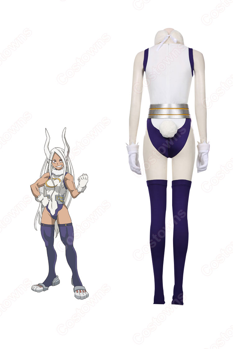 ヒロアカ ラビットヒーロー ミルコ 兎山ルミ コスプレ衣装 『僕のヒーローアカデミア』 ラビットヒーロー cosplay 仮装 変装-3