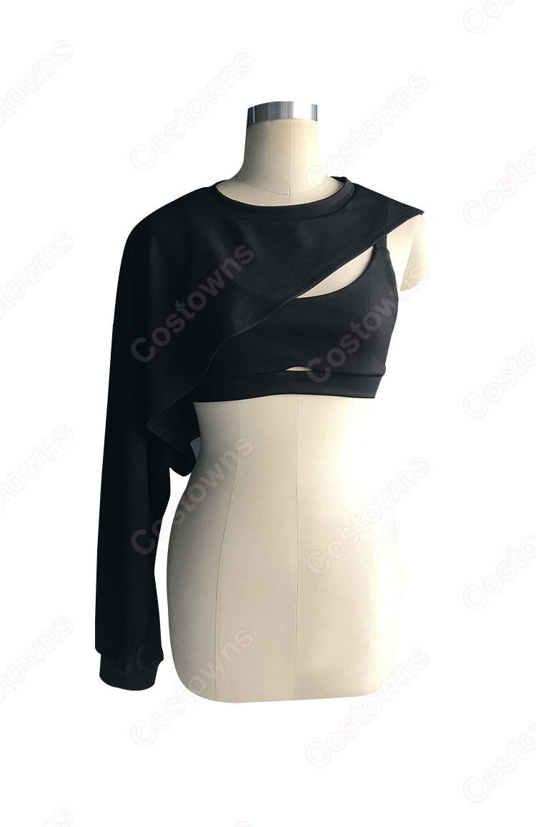 BLACKPINK ロゼ(Rose) ジャズダンス衣装 「How You Like that」 ダンス映像 衣装 韓国 アイドル衣装-6