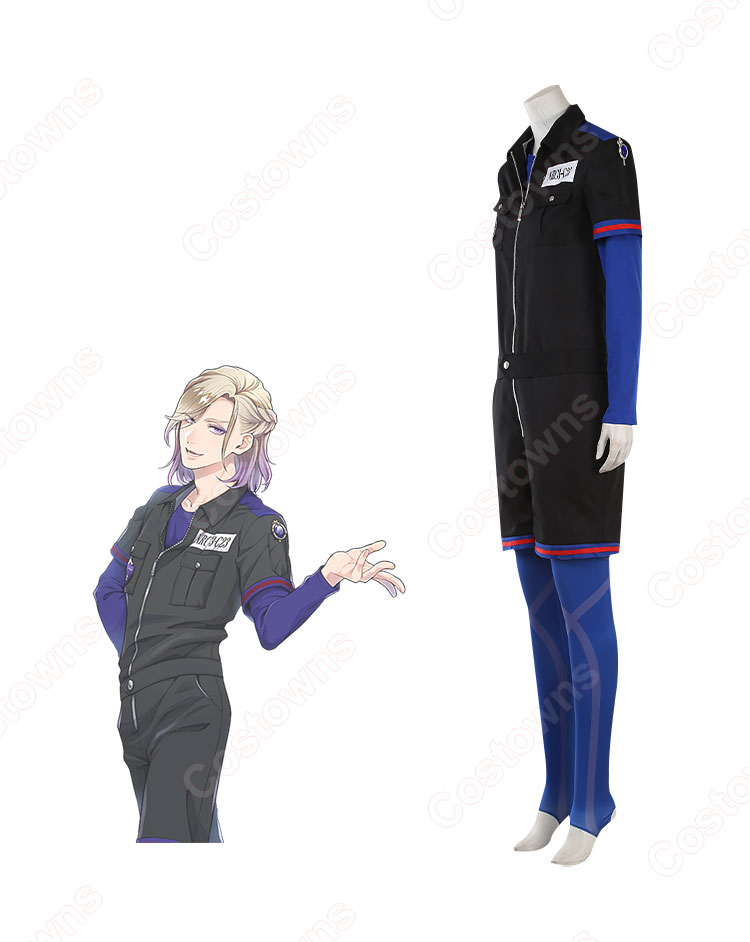 ツイステ ヴィル・シェーンハイト 運動着 コスプレ衣装 『ディズニー ツイステッドワンダーランド』 cosplay 仮装 変装-3