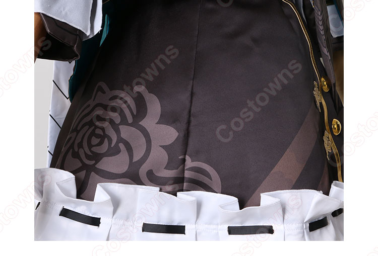 暗黒の薔薇 リタ・ロスヴァイセ コスプレ衣装 『崩壊3rd』 バトルスーツ 戦乙女・夜明け cosplay 仮装 変装-14