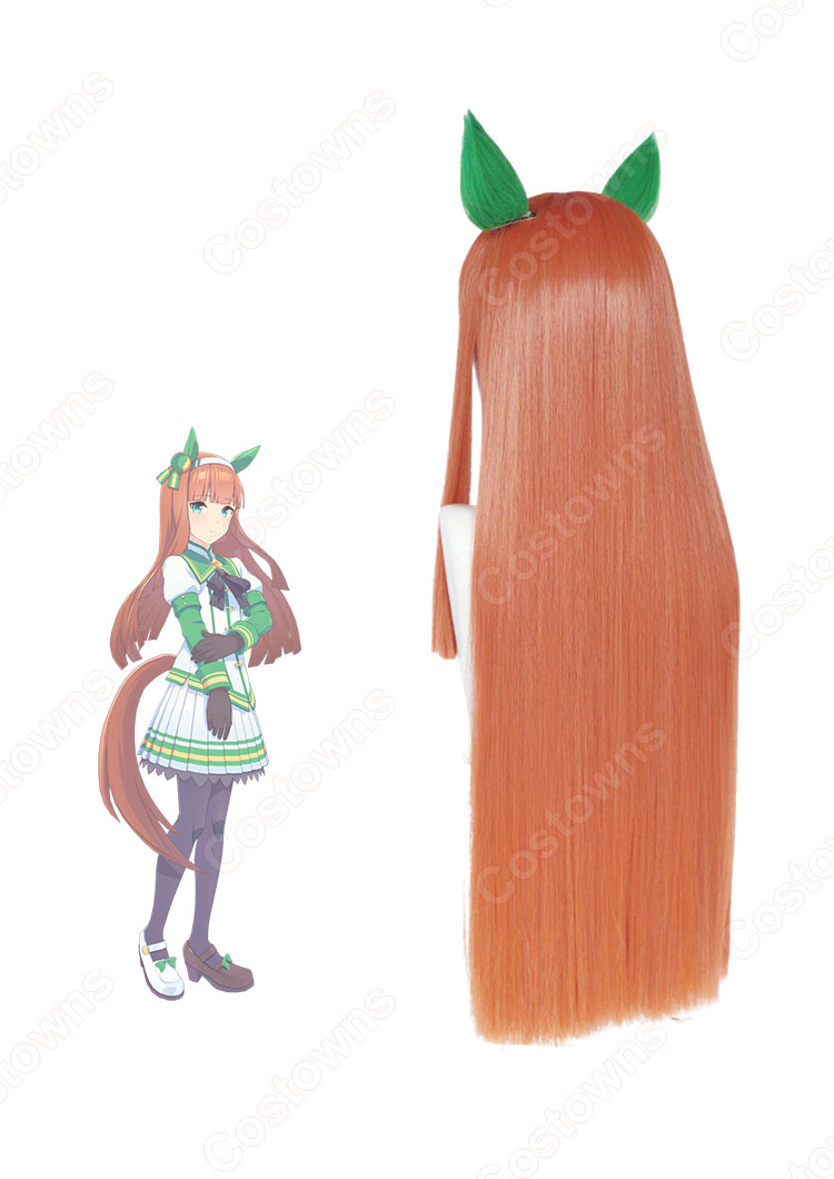 商品画像：ウマ娘 プリティーダービー サイレンススズカ コスプレウィッグ 1