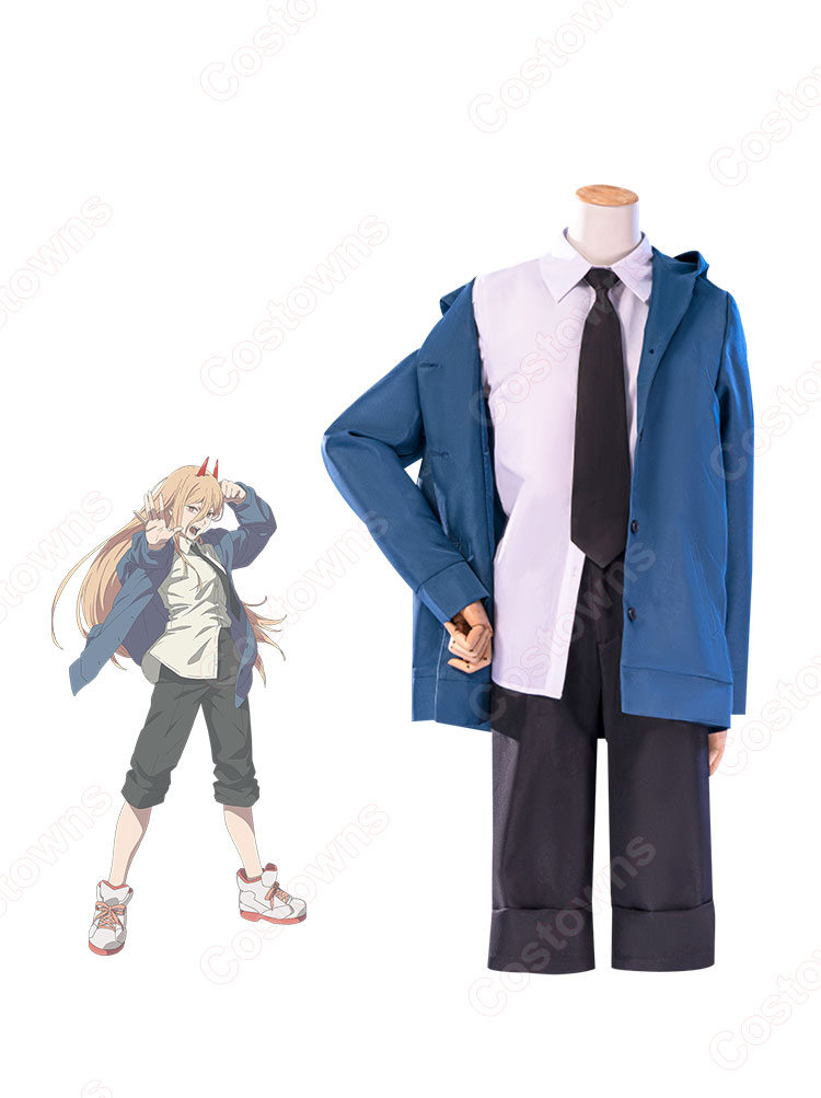 チェンソーマン パワー コスプレ衣装 血の魔人 cosplay 仮装 変装-1