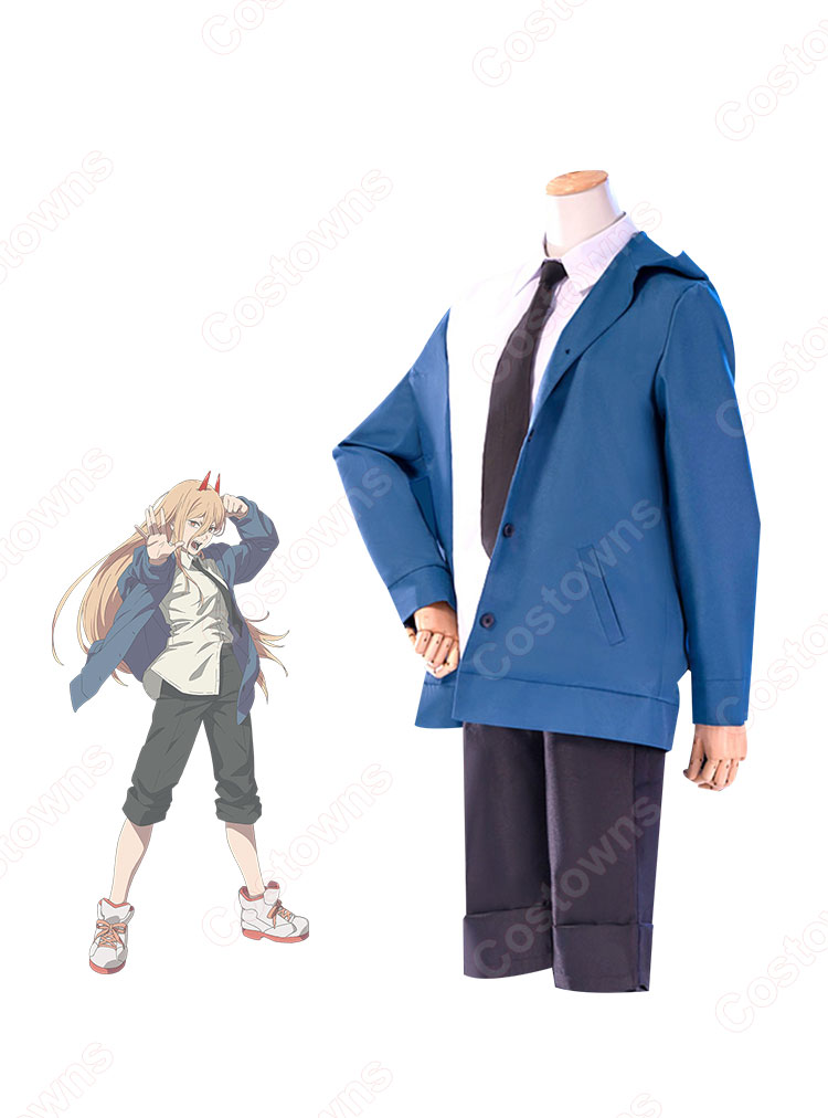 チェンソーマン パワー コスプレ衣装 血の魔人 cosplay 仮装 変装-3