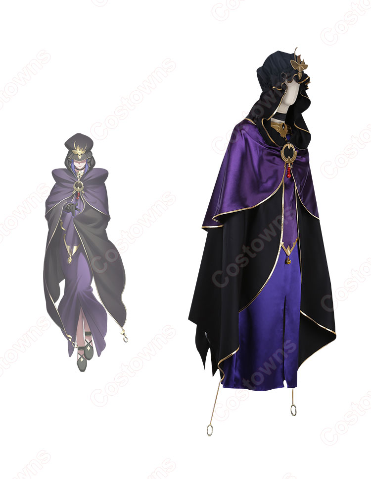 【同梱不可】 キャスター メディア FGO コスプレ衣装 霊 Order』 『Fate/Grand コスプレ衣装