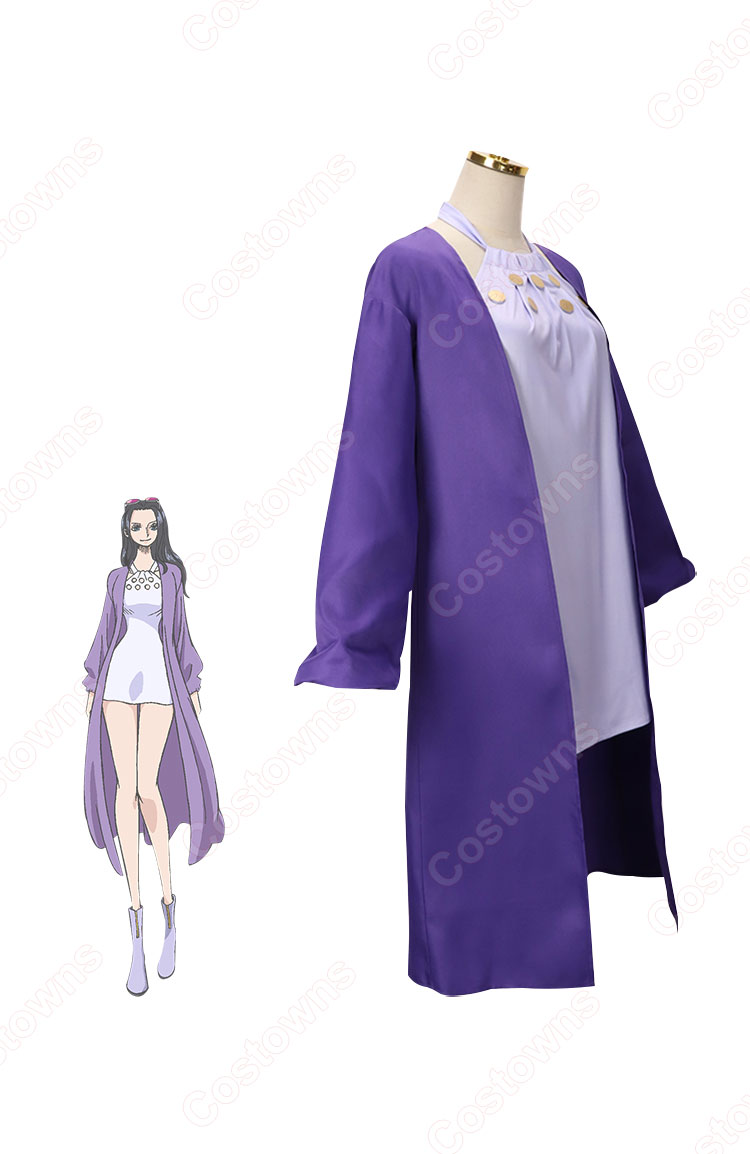 劇場版 ワンピース ニコ・ロビン コスプレ衣装 『ONE PIECE STAMPEDE』 麦わらの一味考古学者 宝探し服 cosplay 仮装 変-2