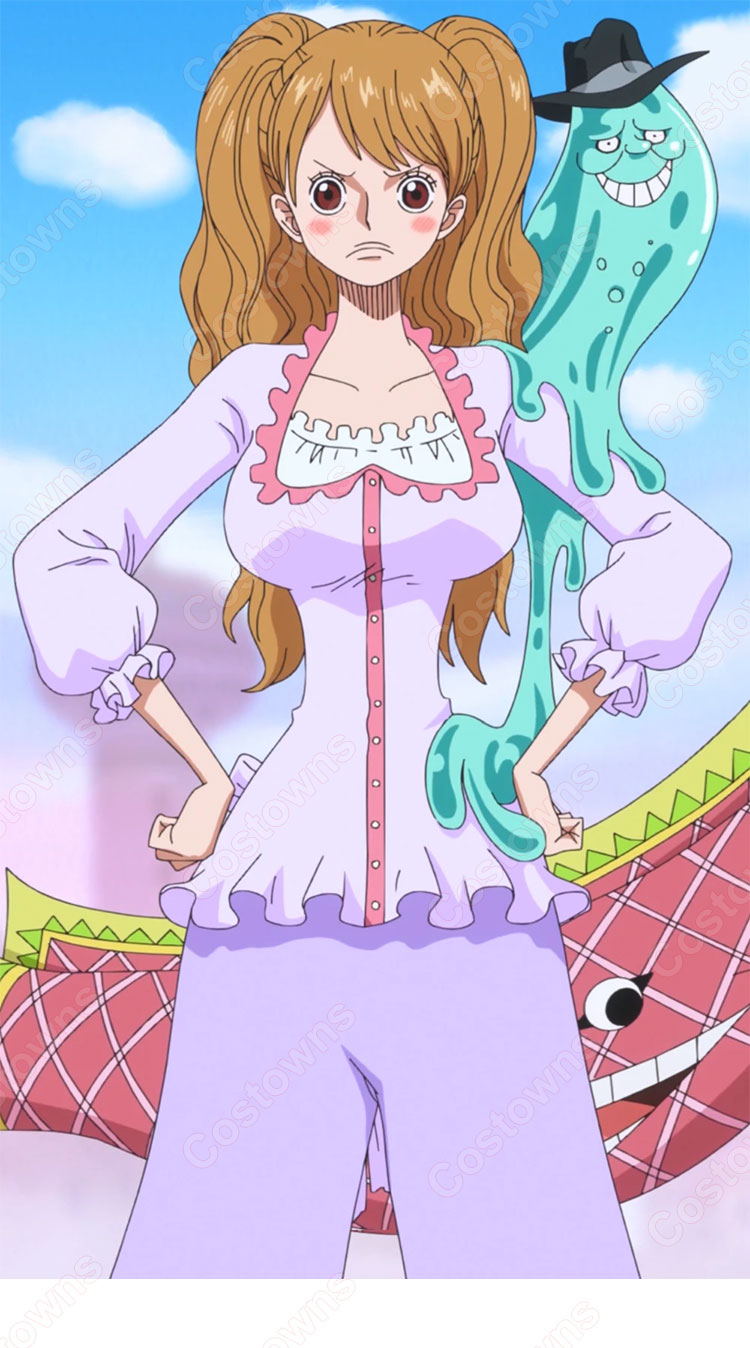 ワンピース シャーロット・プリン コスプレ衣装 『one Piece』 サンジの婚約者 Cosplay 仮装 変装 Costowns