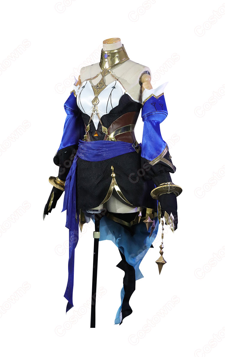 原神 レイラ コスプレ衣装 ルタワヒスト学院 綺思と夜星 osplay 仮装 変装-3