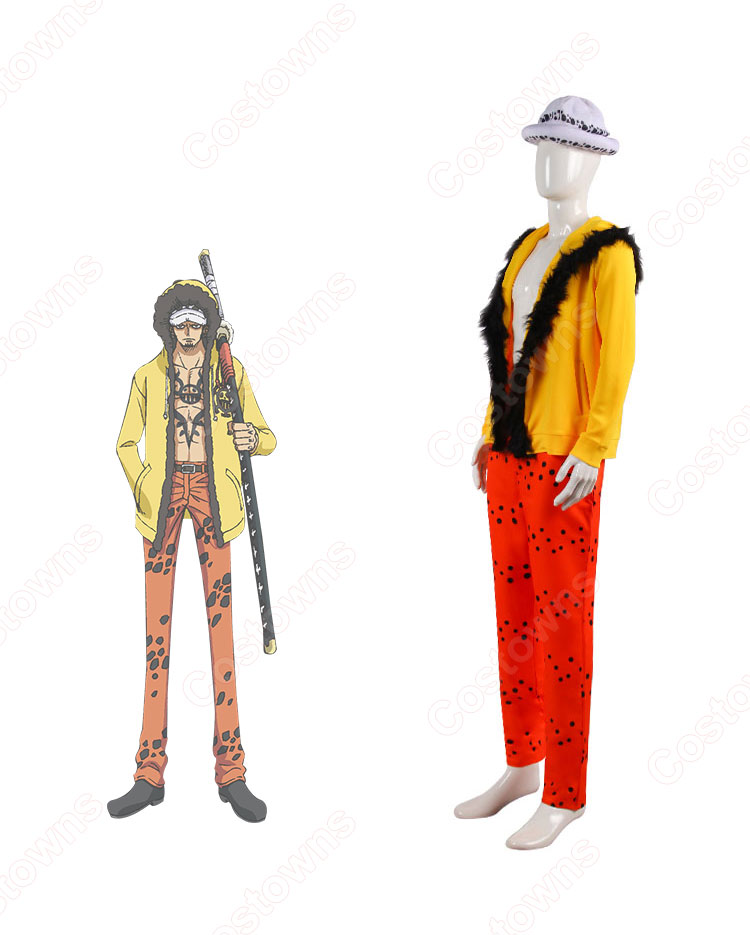 劇場版 ワンピース トラファルガー・ロー コスプレ衣装 『ONE PIECE STAMPEDE』 死の外科医 cosplay 仮装 変装 -  Costowns