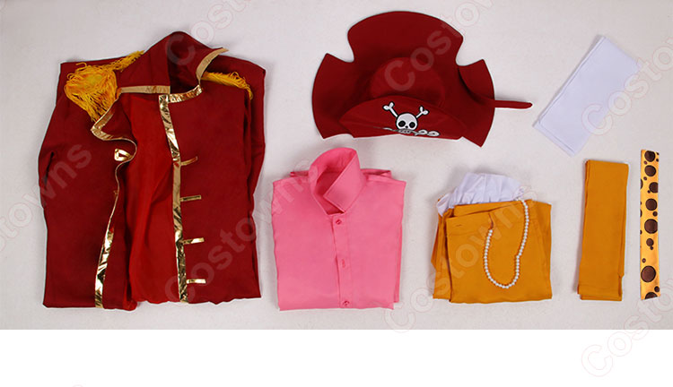 ワンピース ゴール・D・ロジャー コスプレ衣装 『ONE PIECE』 海賊王 ゴールド・ロジャー cosplay 仮装 変装-12