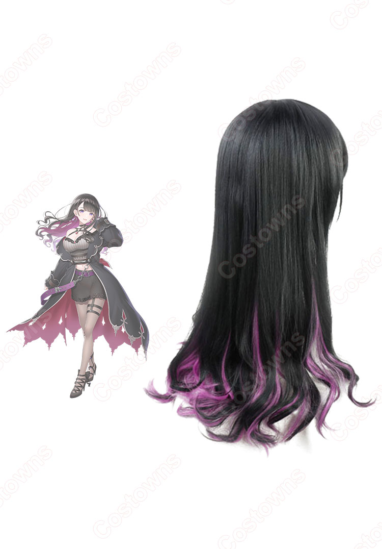 Vtuber 恋乃夜まい コスプレウィッグ 「プロプロプロダクション」 2期生 耐熱かつら cosplay wig 通販-4