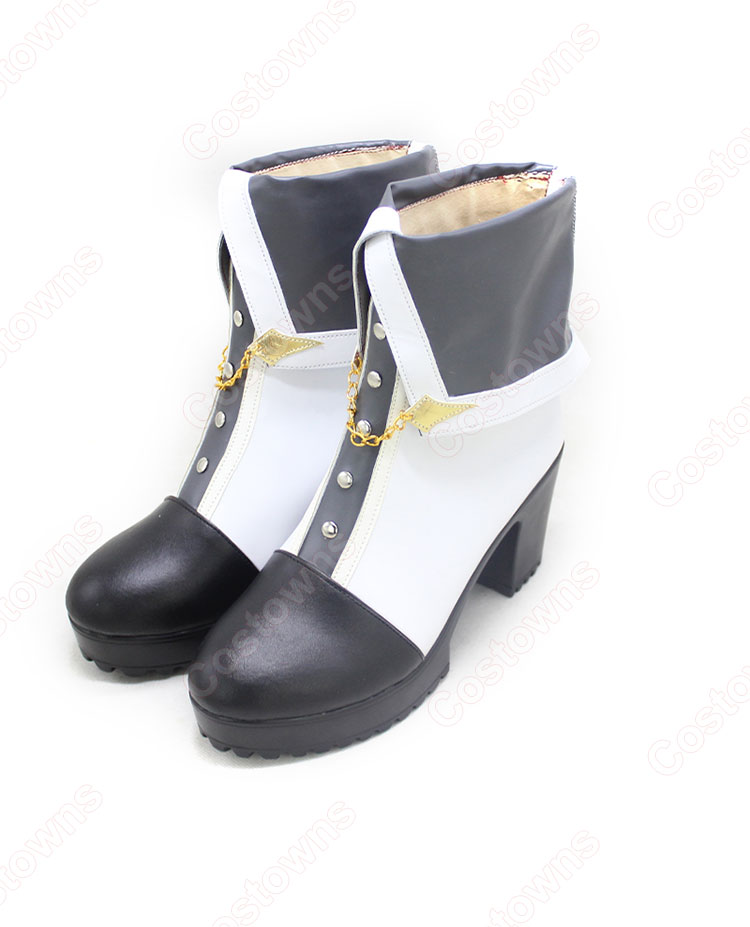 Vtuber アイア アマレ コスプレ靴 「にじさんじ」 ILUNA コスプレ シューズ /ハイヒール コスプレ用 道具-3