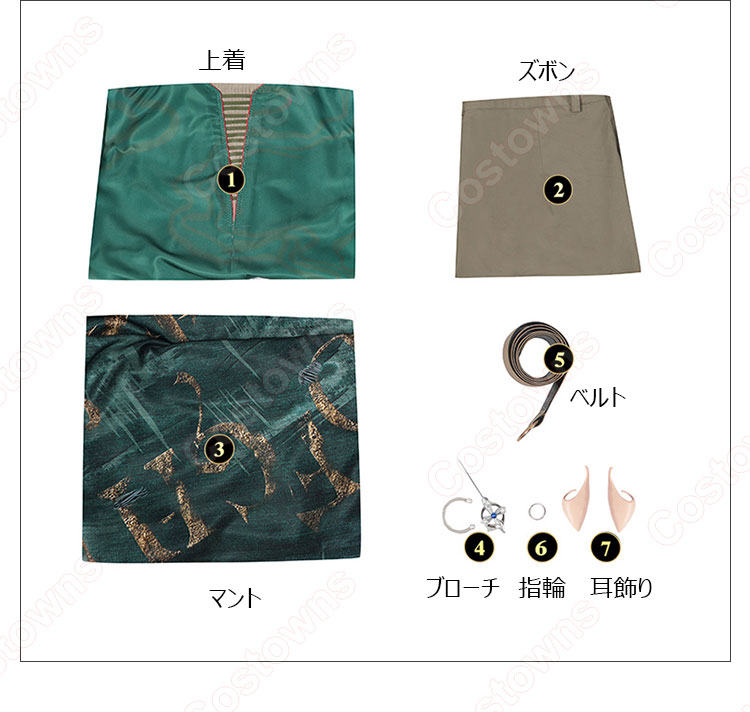 ロード・オブ・ザ・リング:力の指輪 エルロンド コスプレ衣装-15