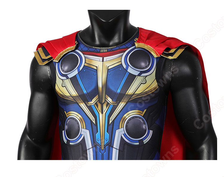 ソー:ラブ&サンダー ソー コスプレ衣装 マーベル・スタジオ スーパーヒーロー映画 cosplay 仮装 変装-6