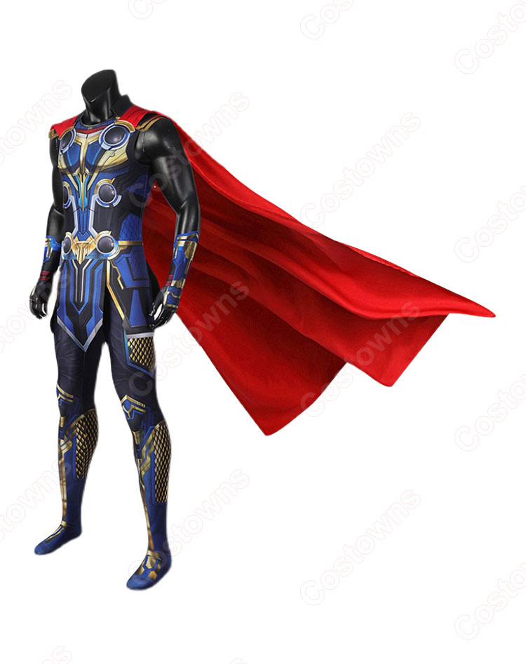 ソー:ラブ&サンダー ソー コスプレ衣装 マーベル・スタジオ スーパーヒーロー映画 cosplay 仮装 変装-3