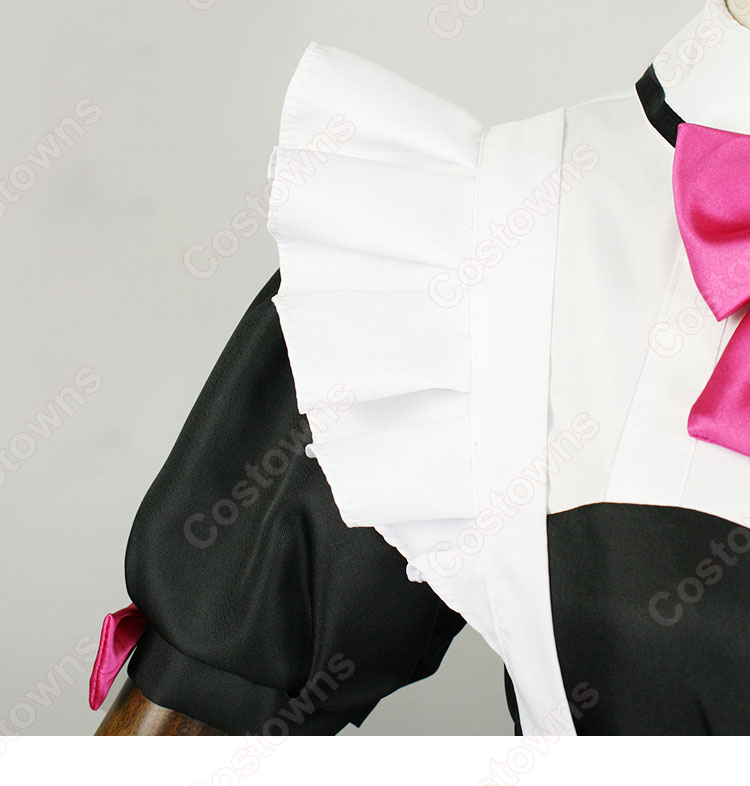 万年嵐子 ゆめち 和平なごみ しぃぽん メイド服 コスプレ衣装 『アキバ冥途戦争』 メイドカフェ とんとことん cosplay 仮装 変装-6