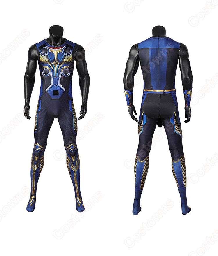 ソー:ラブ&サンダー ソー コスプレ衣装 マーベル・スタジオ スーパーヒーロー映画 cosplay 仮装 変装-5